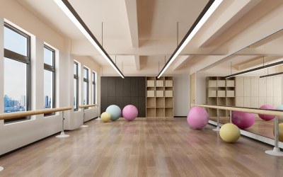 现代舞蹈教室3D模型下载